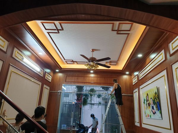 tấm nhựa ốp trần nhà Hải Phòng 