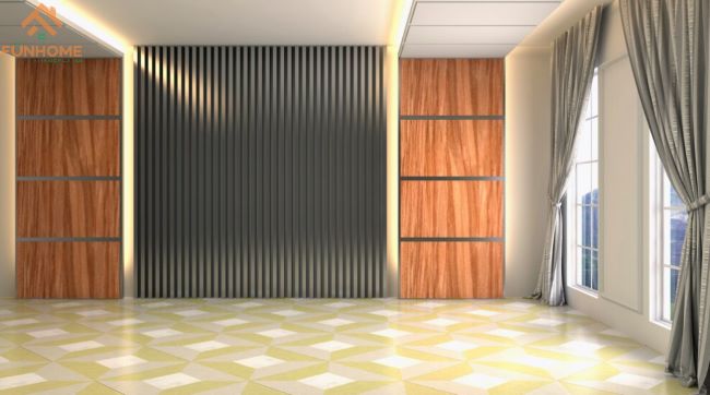 Ưu điểm của tấm nhựa ốp tường giả gỗ 